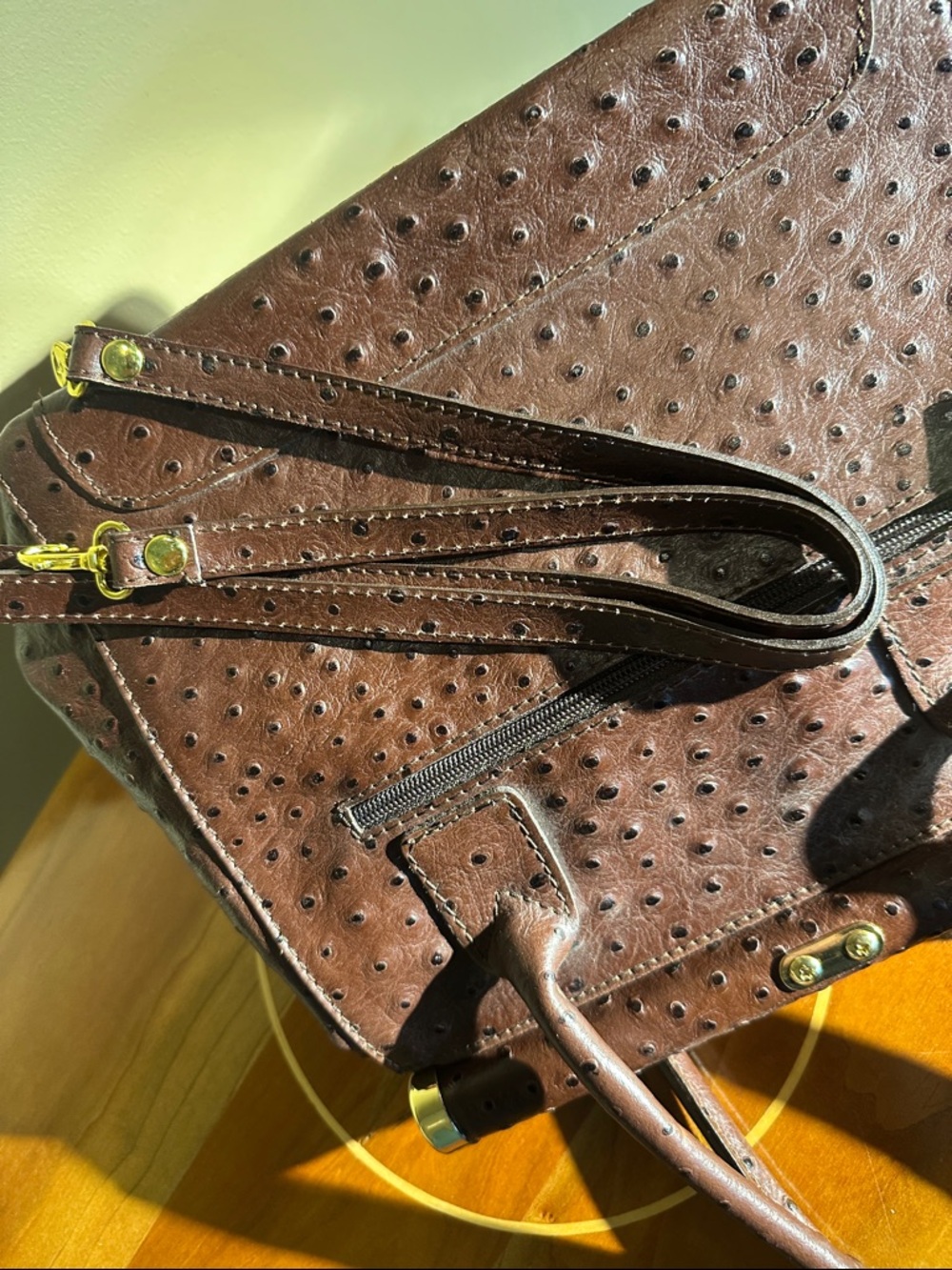 Italian Made leather purse - Picture 9 of 11